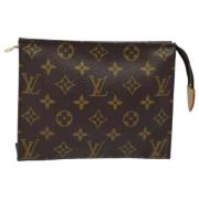 Louis Vuitton Vintage Pre-owned Canvas necessrer Brown, Dam