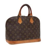 Louis Vuitton Vintage Pre-owned Canvas louis-vuitton-vskor Brown, Dam