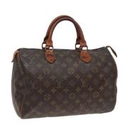 Louis Vuitton Vintage Pre-owned Canvas louis-vuitton-vskor Brown, Dam