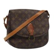 Louis Vuitton Vintage Pre-owned Canvas louis-vuitton-vskor Brown, Dam