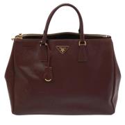 Prada Vintage Pre-owned Laeder prada-vskor Red, Dam