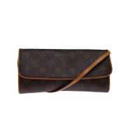 Louis Vuitton Vintage Pre-owned Belagd canvas louis-vuitton-vskor Brow...