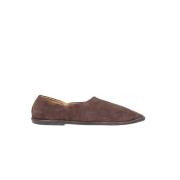 The Row Suede Canal Slippers Brown, Herr