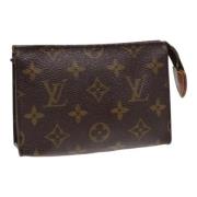 Louis Vuitton Vintage Pre-owned Canvas necessrer Brown, Dam