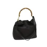 Gucci Vintage Pre-owned Laeder handvskor Black, Dam