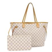 Louis Vuitton Vintage Pre-owned Canvas louis-vuitton-vskor White, Dam