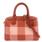 Coach Pre-owned Pre-owned Canvas handvskor Orange, Dam