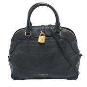 Burberry Vintage Pre-owned Laeder handvskor Black, Dam