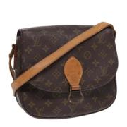 Louis Vuitton Vintage Pre-owned Canvas louis-vuitton-vskor Brown, Dam