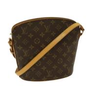 Louis Vuitton Vintage Pre-owned Canvas louis-vuitton-vskor Brown, Dam