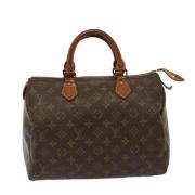 Louis Vuitton Vintage Pre-owned Canvas louis-vuitton-vskor Brown, Dam