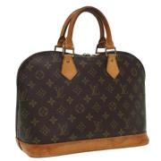 Louis Vuitton Vintage Pre-owned Canvas louis-vuitton-vskor Brown, Dam