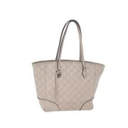 Gucci Vintage Pre-owned Canvas gucci-vskor Beige, Dam