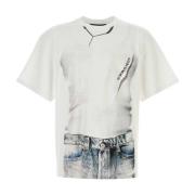 Y/Project Trompe l'Oeil T-shirt White, Herr