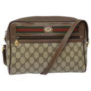 Gucci Vintage Pre-owned Laeder gucci-vskor Beige, Dam