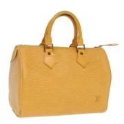 Louis Vuitton Vintage Pre-owned Laeder louis-vuitton-vskor Yellow, Dam