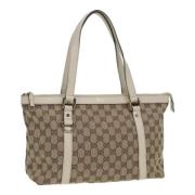 Gucci Vintage Pre-owned Canvas gucci-vskor Brown, Dam