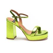 Angel Alarcon Eleganta Sandaler Green, Dam