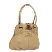 Burberry Vintage Pre-owned Laeder handvskor Beige, Dam