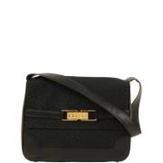 Celine Vintage Pre-owned Tyg axelremsvskor Black, Dam