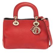 Dior Vintage Pre-owned Laeder totevskor Red, Dam