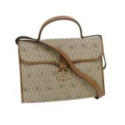 Dior Vintage Pre-owned Canvas dior-vskor Beige, Dam