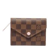 Louis Vuitton Vintage Pre-owned Belagd canvas plnbcker Brown, Dam