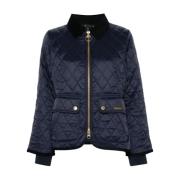 Barbour Stiliga Kappor Kollektion Blue, Dam