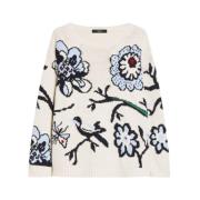 Max Mara Dolmen Sweater Multicolor, Dam