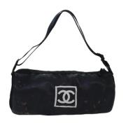 Chanel Vintage Pre-owned Tyg chanel-vskor Black, Dam