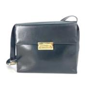 Salvatore Ferragamo Pre-owned Pre-owned Laeder axelremsvskor Black, Da...