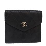 Chanel Vintage Pre-owned Laeder plnbcker Black, Dam