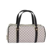 Celine Vintage Pre-owned Canvas handvskor White, Dam