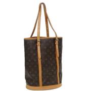 Louis Vuitton Vintage Pre-owned Canvas axelremsvskor Brown, Dam