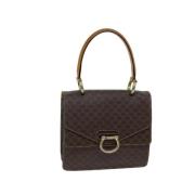 Celine Vintage Pre-owned Laeder handvskor Brown, Dam