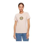 Vans Vintage Logo T-Shirt - Roses Pink, Dam