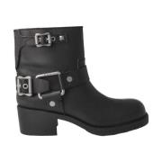 ASH Biker Boots Black, Dam