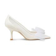 Stuart Weitzman Blushing BOW 75 Pump Beige, Dam