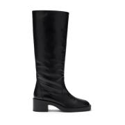 Stuart Weitzman Kaia Knee-High Boot Black, Dam