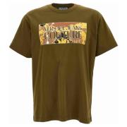 Versace Jeans Couture T-shirts och Polos Green, Herr