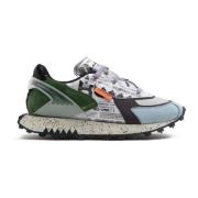 RUN OF Multifärgade Läder Sneakers Memory Gel Sula Multicolor, Dam