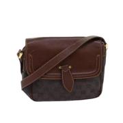 Gucci Vintage Pre-owned Canvas gucci-vskor Brown, Dam