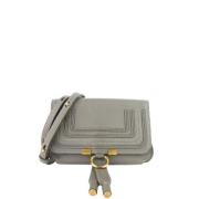 Chloé Pre-owned Pre-owned Laeder crossbodyvskor Gray, Dam