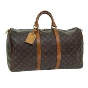 Louis Vuitton Vintage Pre-owned Canvas louis-vuitton-vskor Brown, Dam