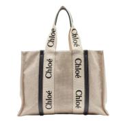 Chloé Pre-owned Pre-owned Laeder handvskor Beige, Dam