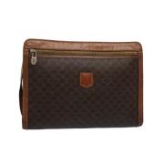 Celine Vintage Pre-owned Canvas celine-vskor Brown, Dam