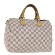 Louis Vuitton Vintage Pre-owned Canvas louis-vuitton-vskor Beige, Dam