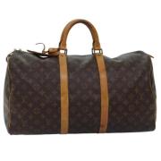 Louis Vuitton Vintage Pre-owned Canvas louis-vuitton-vskor Brown, Dam