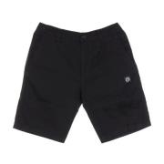 Dolly Noire Svarta Ripstop Shorts Regular Fit Lättvikt Black, Herr