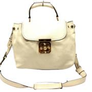 Chloé Pre-owned Pre-owned Laeder axelremsvskor Beige, Dam